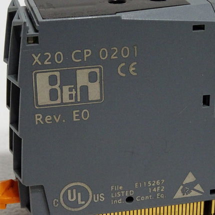 B&R X20CP0201 Rev.E0 X20 CP 0201 Compact CPU / Neuwertig