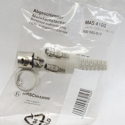 Hirschmann Abgeschirmter Mehrfachstecker MAS4100 930 963-517 / Neu OVP