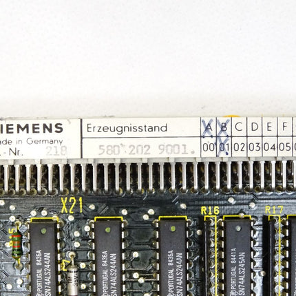 Siemens 6FX1120-2CA01 / 5802029101.01 E:B