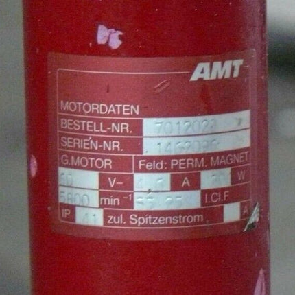 AMT Permanent Magnet Motor Einbauschrauber / 7012028 /  DC 214E AW2  450 / ZKDW