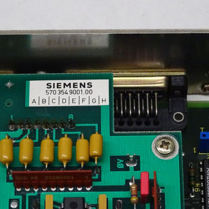 Siemens 6FX1126-8BE00 Modul 5702689001 + 2Stk 5703549001.00 / 6FX1 126-8BE00