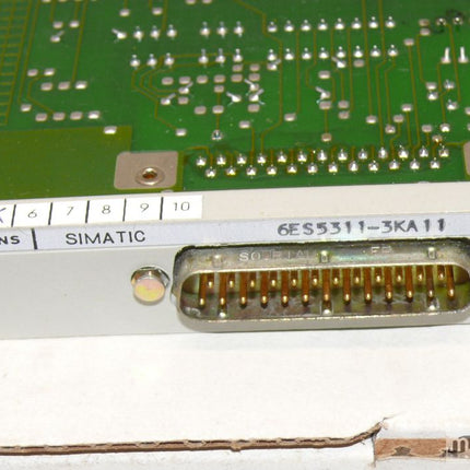 Siemens 6ES5311-3KA11 Simatic S5 6ES5 311-3KA11 E:05