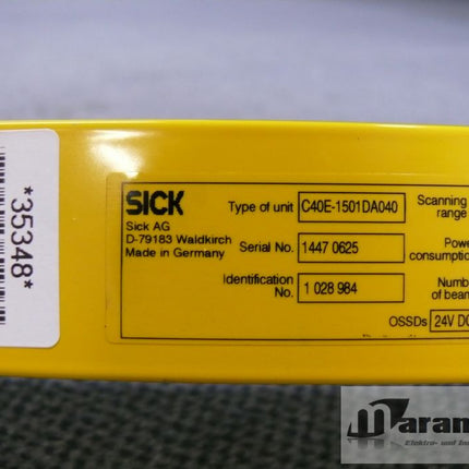 SICK Lichtschranke C40E-1501DA040 Empfänger 1028984