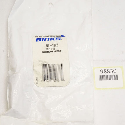 Binks 54-1223 Screw ASM / Neu OVP