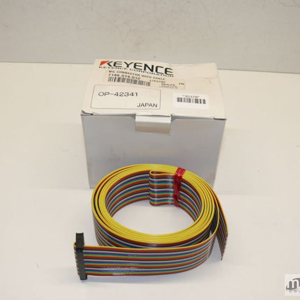 NEU-OVP Keyence OP-42341 Nil Stecker mit Farbbandkabel 7186.514.512