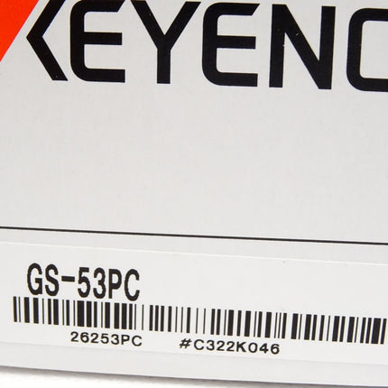 Keyence GS-53PC Ruhestrom Advanced-Modell / Neu OVP