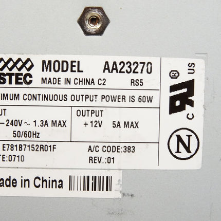 Astec AA23270 Power Supply 60W