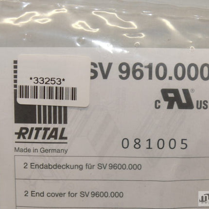 NEU/OVP Rittal SV 9610.000 Endabdeckung für SV 9600.000