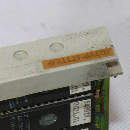 Siemens Sinumerik  6FX1123-6AE00 Module