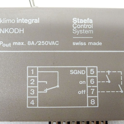 Staefa Control System klimo integral NKODH