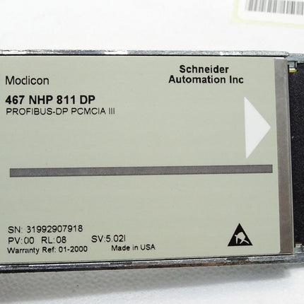 Schneider Electric Modicon 467NHP811DP 467 NHP 811 DP PROFIBUS PCMCIA - Kabel abgeschnitten