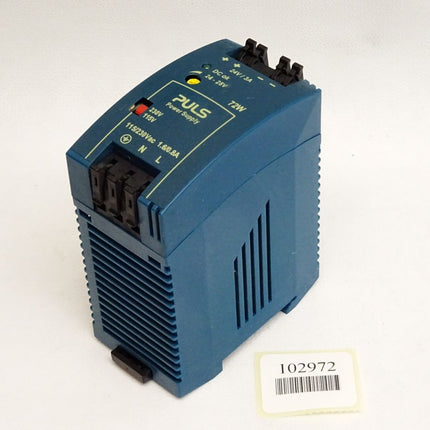 Puls ML70.100 Power Supply 115/230VAC 1.6/0.8A Hutschienen-Netzteil