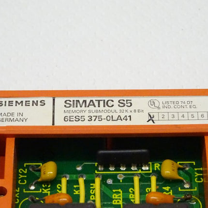 Siemens 6ES5375-0LA41 Memory SubModul 6ES5 375-0LA41 E:01