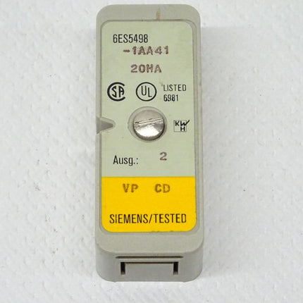 Siemens 6ES5498-1AA41 / 6ES5 498-1AA4 Modul