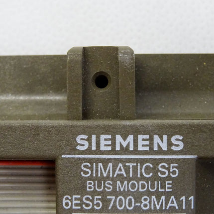 Siemens Simatic S5 6ES5700-8MA11 6ES5 700-8MA11 Busmodul für S5-100U/ET 100U/ET 200U