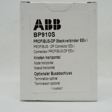 ABB BP910S Profibus-DP Steckverbinder EEx I für PTB 00 ATEX 2201 NEU-OVP