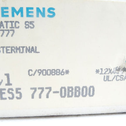 Siemens Busterminal 6ES5777-0BB00 / Neu OVP