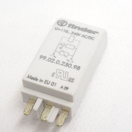 Finder Steckmodul mit LED Varistor 99.02.0.230.98