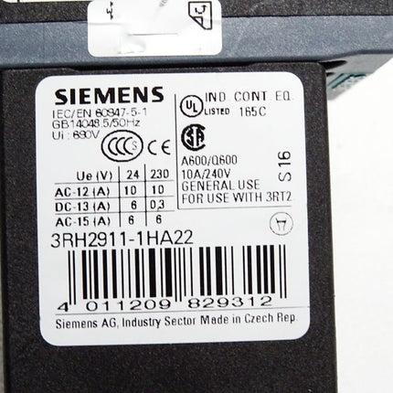 Siemens 3RT2015-1BB41 Leistungsschütz - Maranos.de