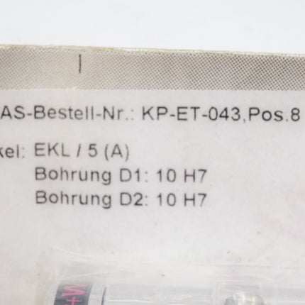 Jonas R+W Kupplung KP-ET-043 EKL/5(A) / Neu OVP