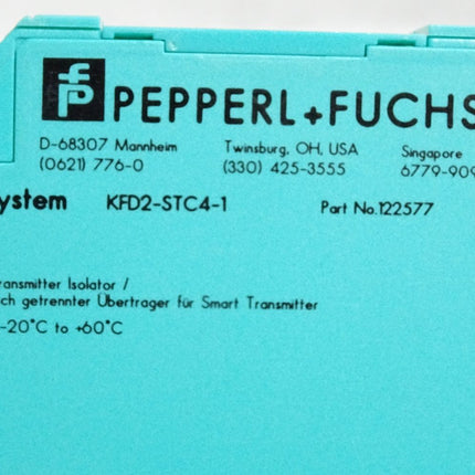 Pepperl+Fuchs 122577 K-System KFD2-STC4-1