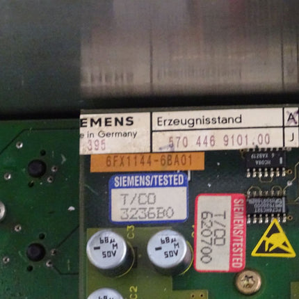 Siemens 6FC4401-0TA01-Z Bedientafel 5700339075.56