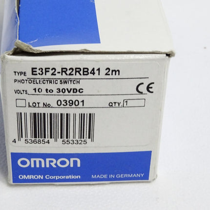 Omron E3F2-R2RB41 Photoelectric Sensor / Neu OVP