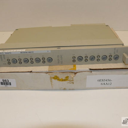 Siemens 6ES5456-6AA12 Simatic S5 6ES5 456-6AA12 E:03