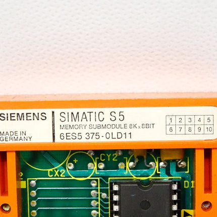 Siemens Memory Submodule 6ES5375-0LD11 / 6ES5 375-0LD11 E:1