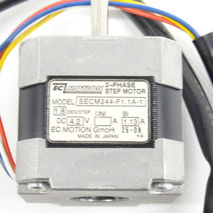 EC Motion SECM244-F1.1A-1 Step Motor 2-Phasen Schrittmotor