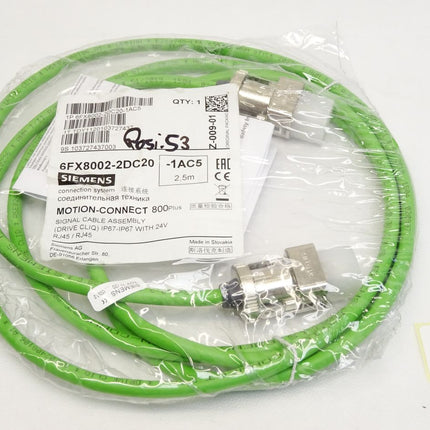 Siemens 6FX8002-2DC20-1AC5 Motion-Connect 800 Plus Signalleitung 2,5m / Neu OVP