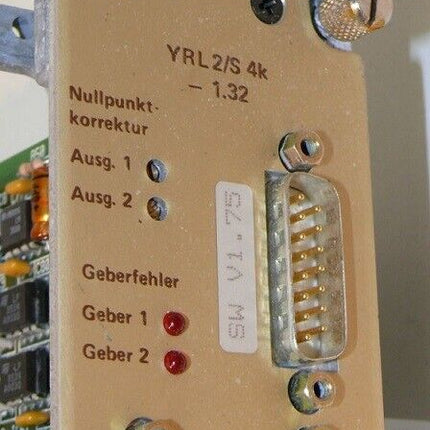 Klaschka Industrieelektronik YRL 2/S 4k / 30.09-46 Karte Platine