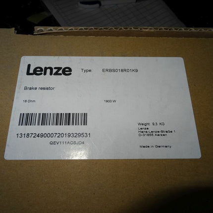 Lenze Brake Resistor ERBS018R01K9 / 1900W NEU-OVP