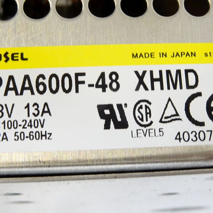 Cosel PAA600F-48 XHMD Power Supply