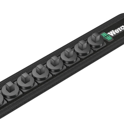 Wera 05003890001 Belt A 1/4 Zoll (Textilgurt), 8-teilig, unbestückt