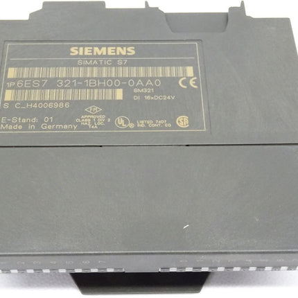 Siemens 6ES7321-1BH00-0AA0 Simatic S7 6ES7 321-1BH00-0AA0 ohne Front