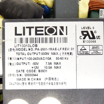 Liteon LIT13310LOB LIT13310LQB PA-2501-1RAE-LF 500W Power Supply