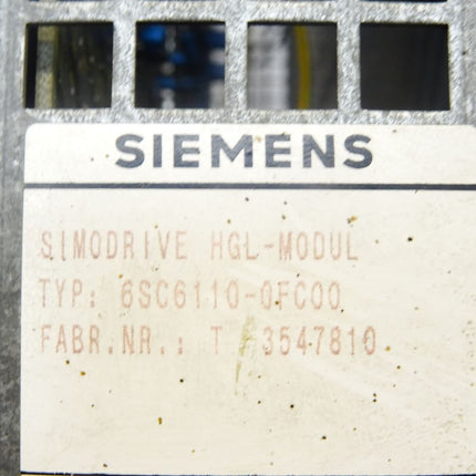 Siemens Simodrive HGL-Modul 6SC6110-0FC00