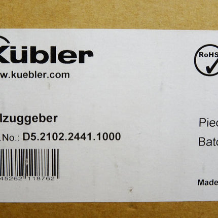 Kübler Seilzuggeber D5.2102.2441.1000 / Neu OVP