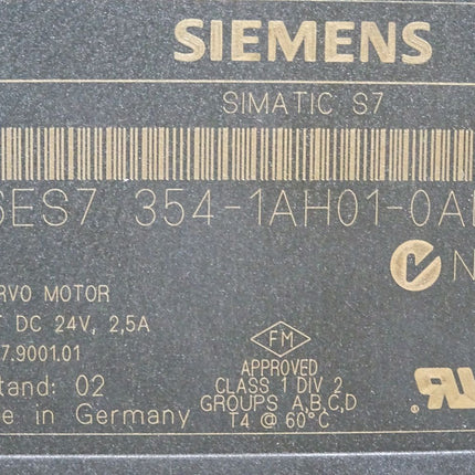 Siemens S7-300 FM354 6ES7354-1AH01-0AE0 6ES7 354-1AH01-0AE0