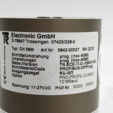 TR Electronic CH58M 5842-00027 / Neuwertig