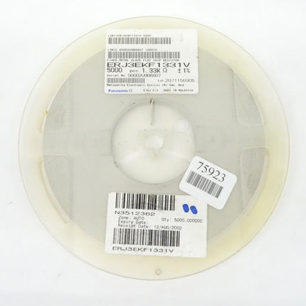 5000x Panasonic ERJ3EKF1331V / 1.33K Ohm Widerstand - Resisitor