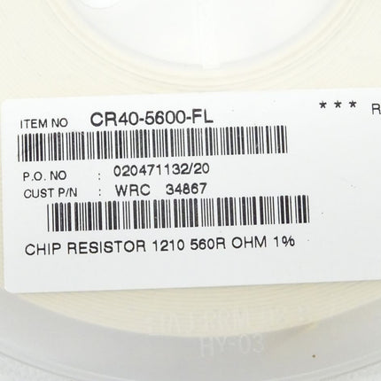 5000x SMD Wiederstand 1210 / 560R / 560 Ohm / 1% / CR40-5600-FL