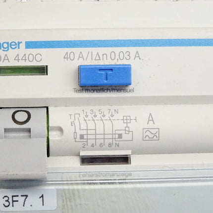 Hager CDA 440C FI-Schutzschalter