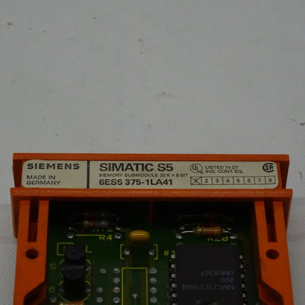 Siemens Simatic 6ES5 375-1LA41 / 6ES5375-1LA41 E:01 Memory Submodule 32kx8 Bit