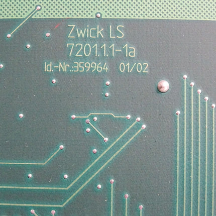 Zwick 7201.1.1-1a 359964 Board 7201.9