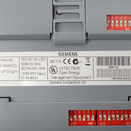 Siemens RWR490.40/MCQ McVeigh RWR 490.40/MCQ neu-ovp