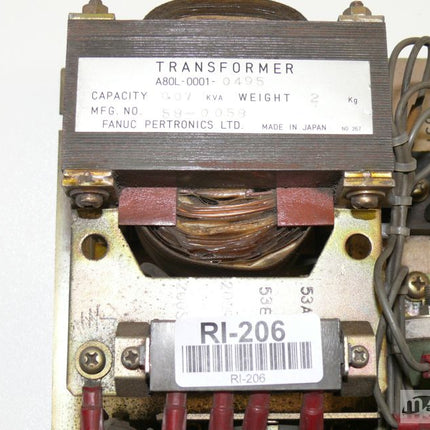 Fanuc Transformer A80L-0001-0495 / A80L00010495 / S8-0055