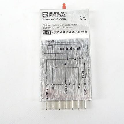 ETA ESS1-001-DC24V-3A/6A Elektronischer Schutzschalter