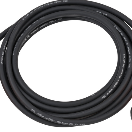 Brennenstuhl 9161050100 Profi Verl.-Kabel VN 1110 *DE* IP44 5m H07RN-F3G1,5 schwarz